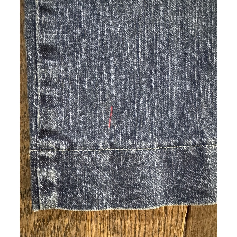 Riders Cropped Jeans Womens 12M Blue Excellent Mid Rise Denim W32xL24 - Picture 8 of 10